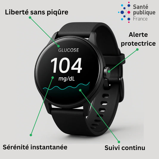GlucoWatch™ – Surveillez votre glycémie sans piqûres, sans douleur, en toute liberté